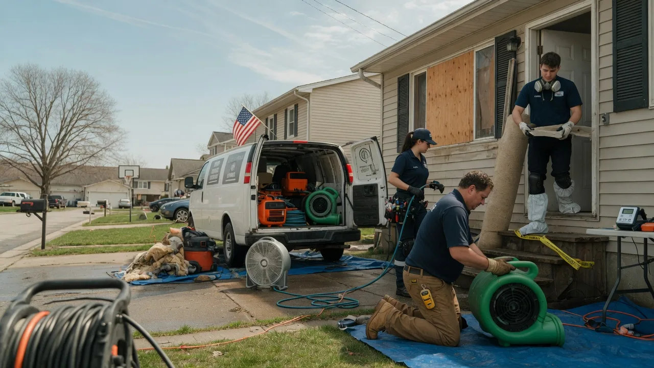 Water Damage Restoration in Big Horn, WY near me